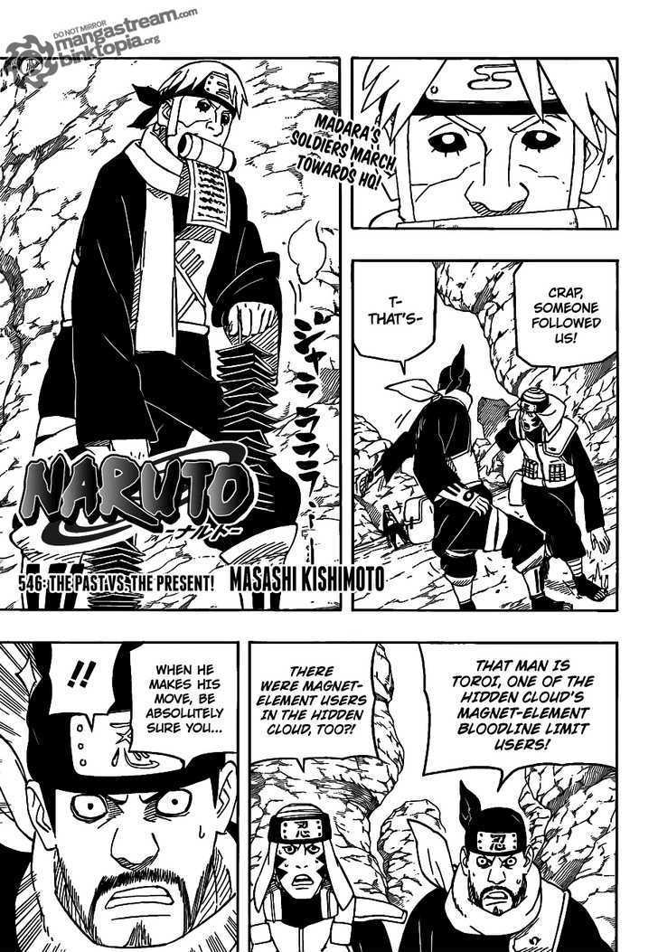 Naruto chapter 546 page 1