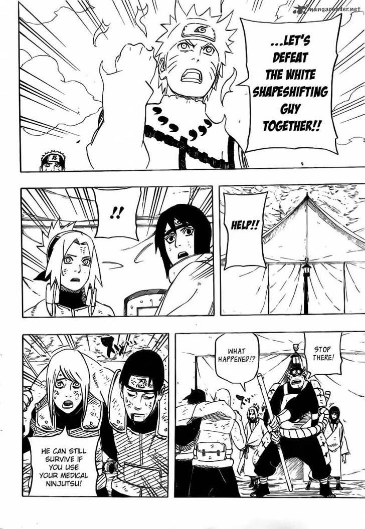 Naruto chapter 558 page 11