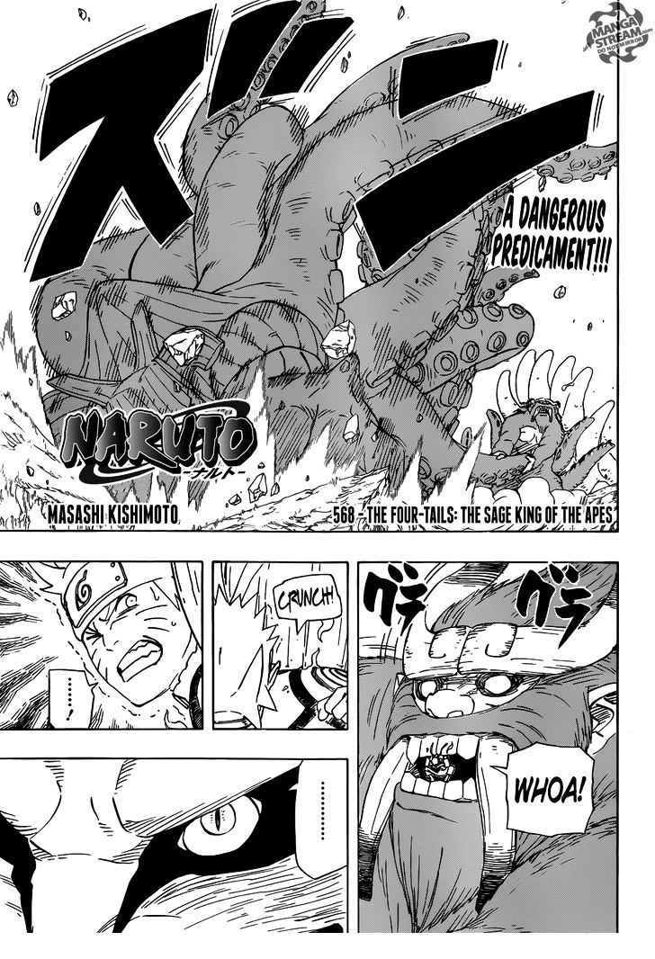 Naruto chapter 568 page 1