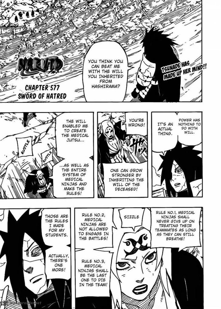 Naruto chapter 577 page 1