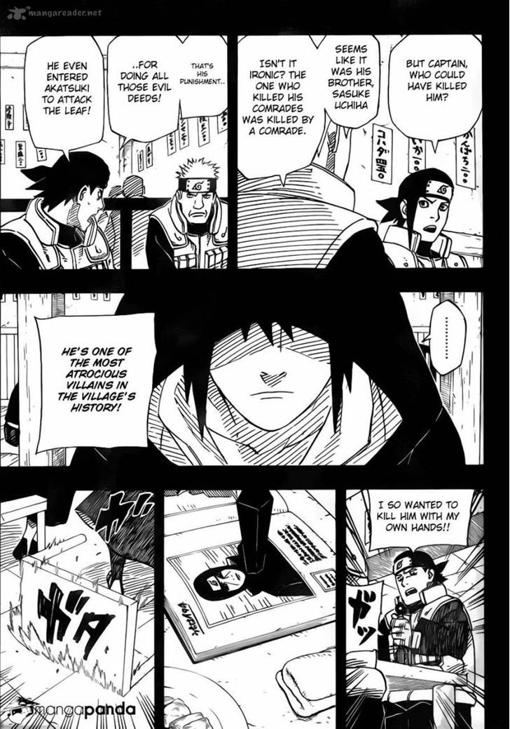 Naruto chapter 581 page 7