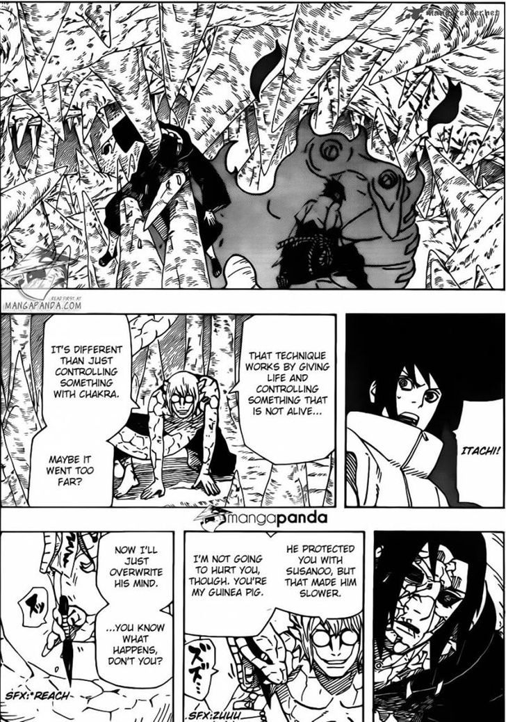 Naruto chapter 582 page 3
