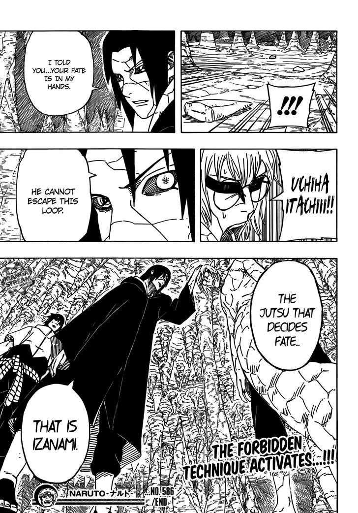 Naruto chapter 586 page 22