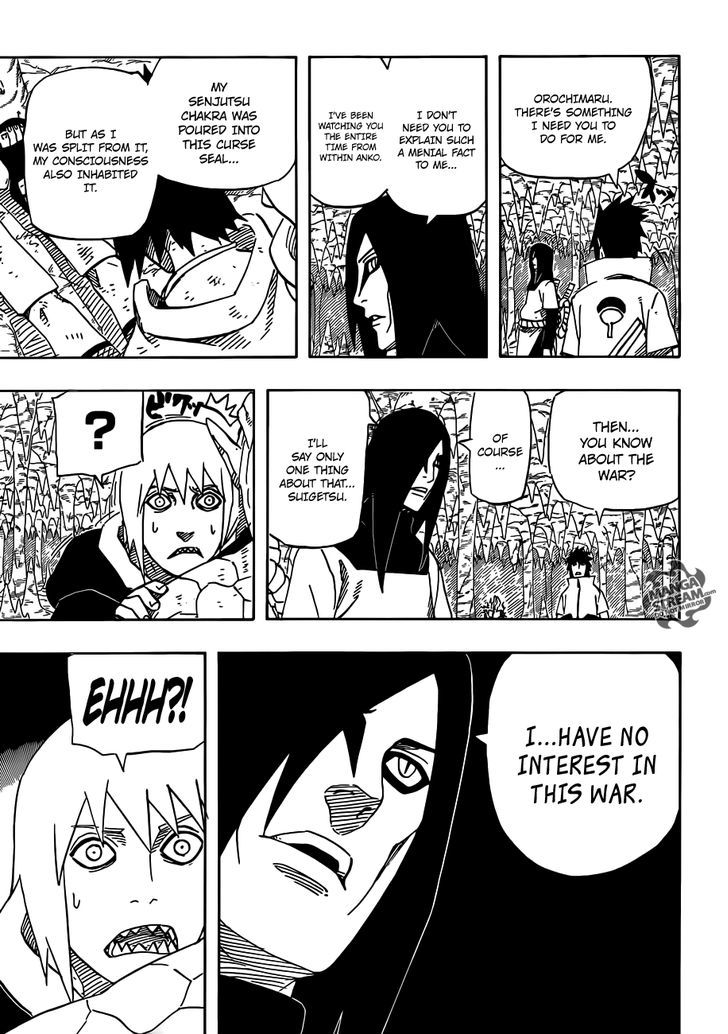 Naruto chapter 593 page 14