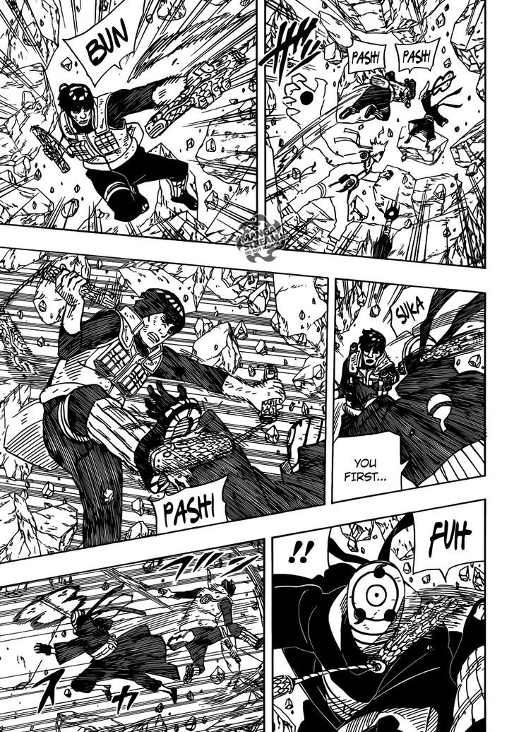 Naruto chapter 595 page 16