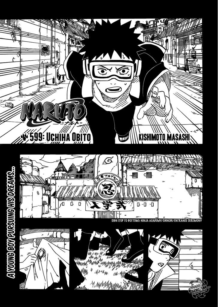 Naruto chapter 599 page 1