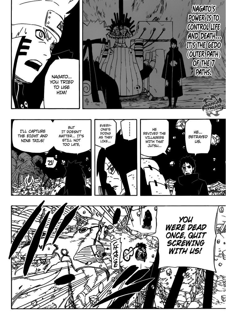 Naruto chapter 601 page 16