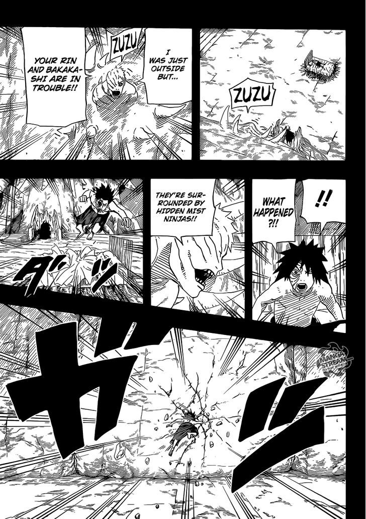 Naruto chapter 603 page 19