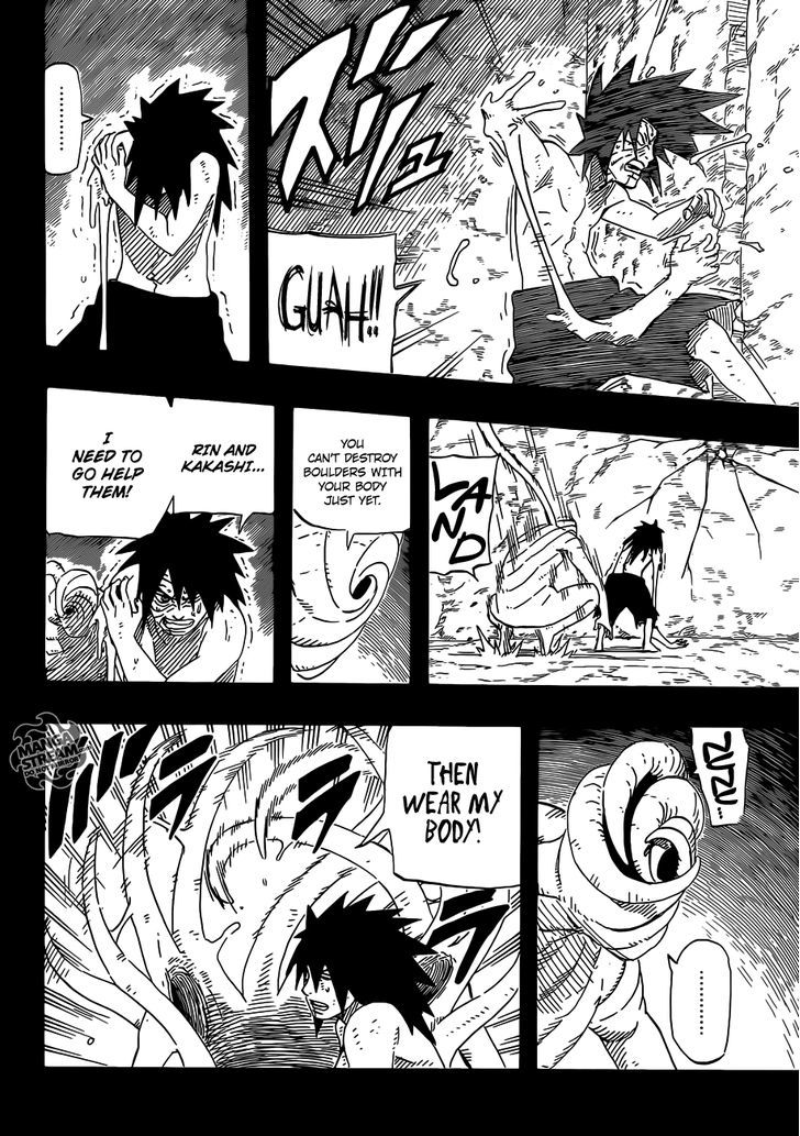Naruto chapter 603 page 20