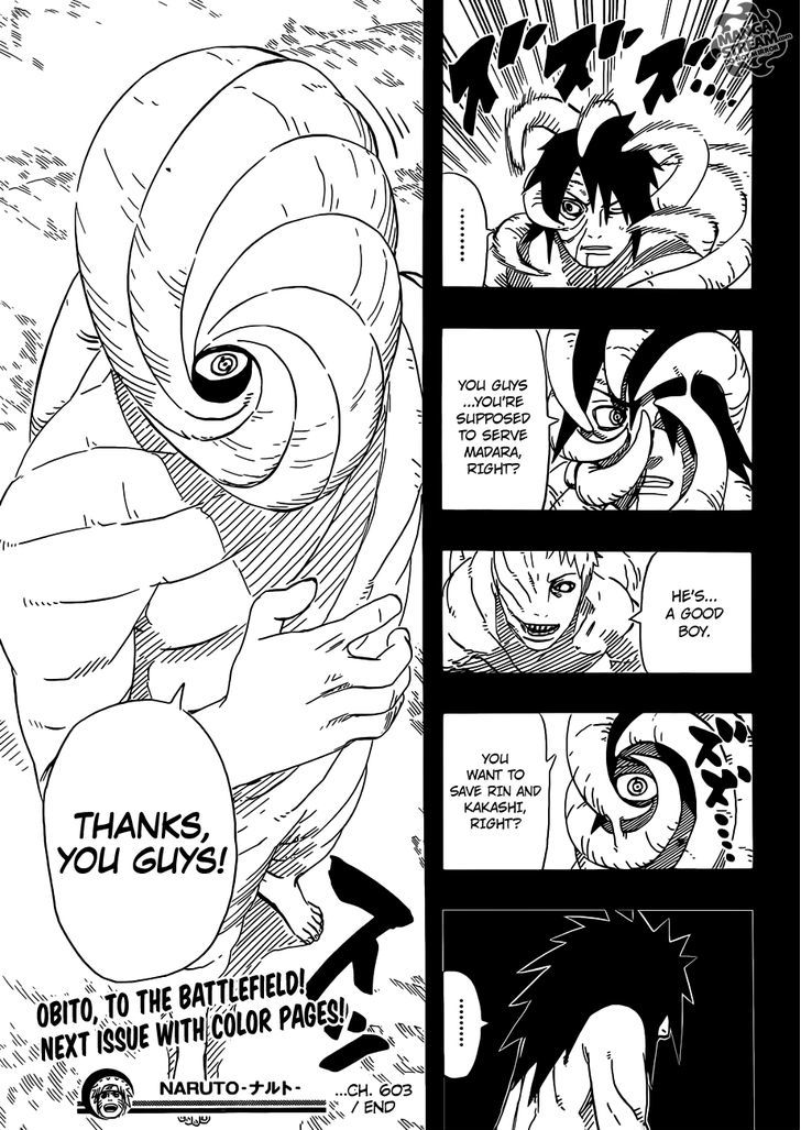 Naruto chapter 603 page 21