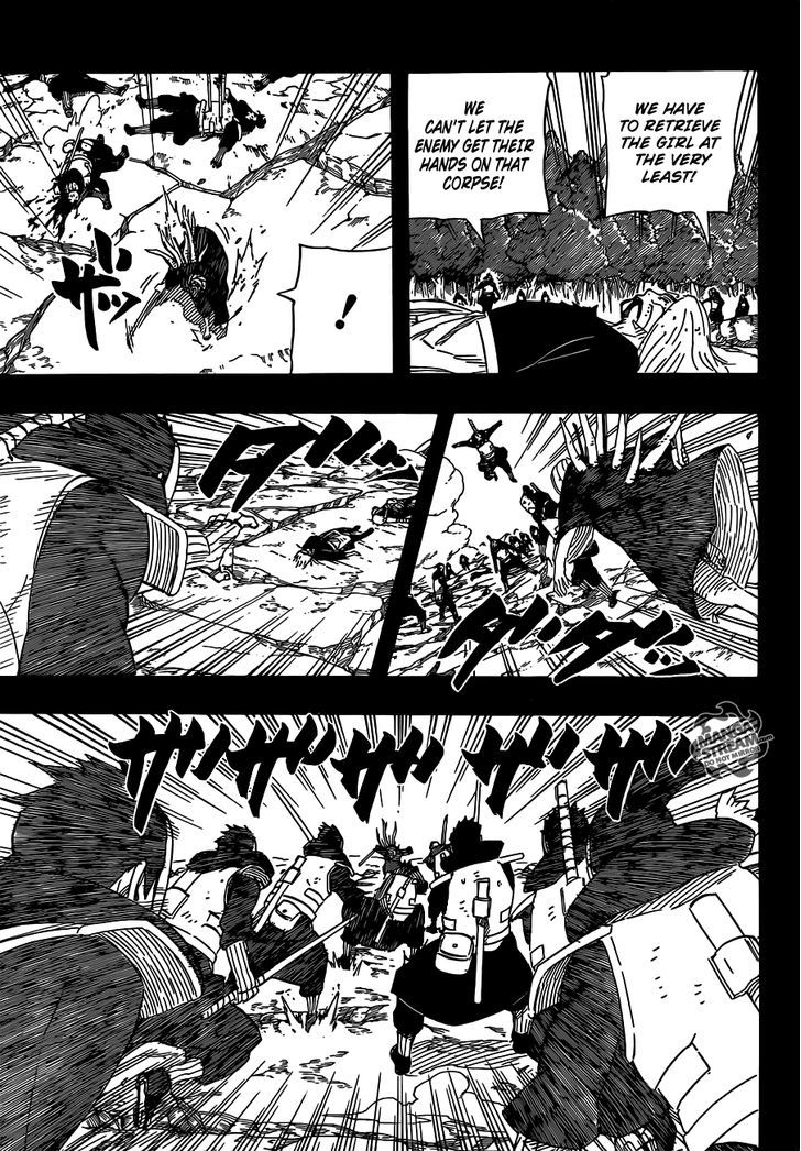 Naruto chapter 605 page 15