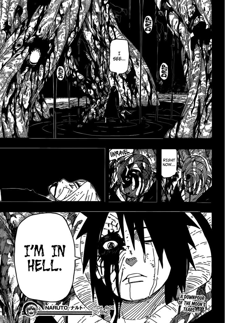 Naruto chapter 605 page 21