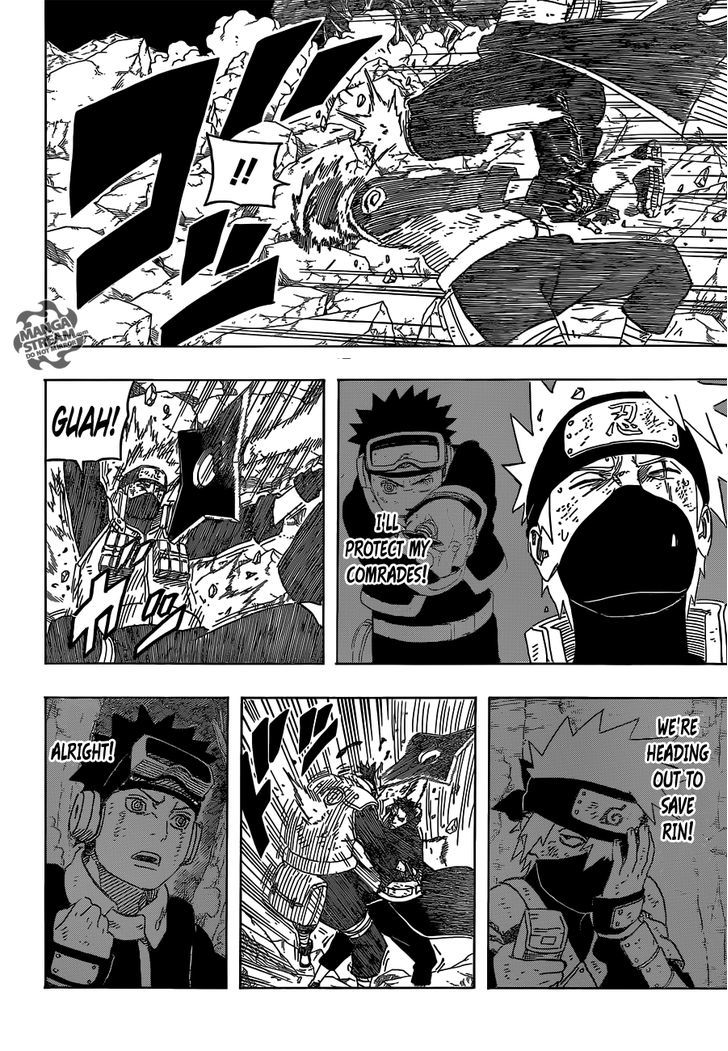 Naruto chapter 608 page 12