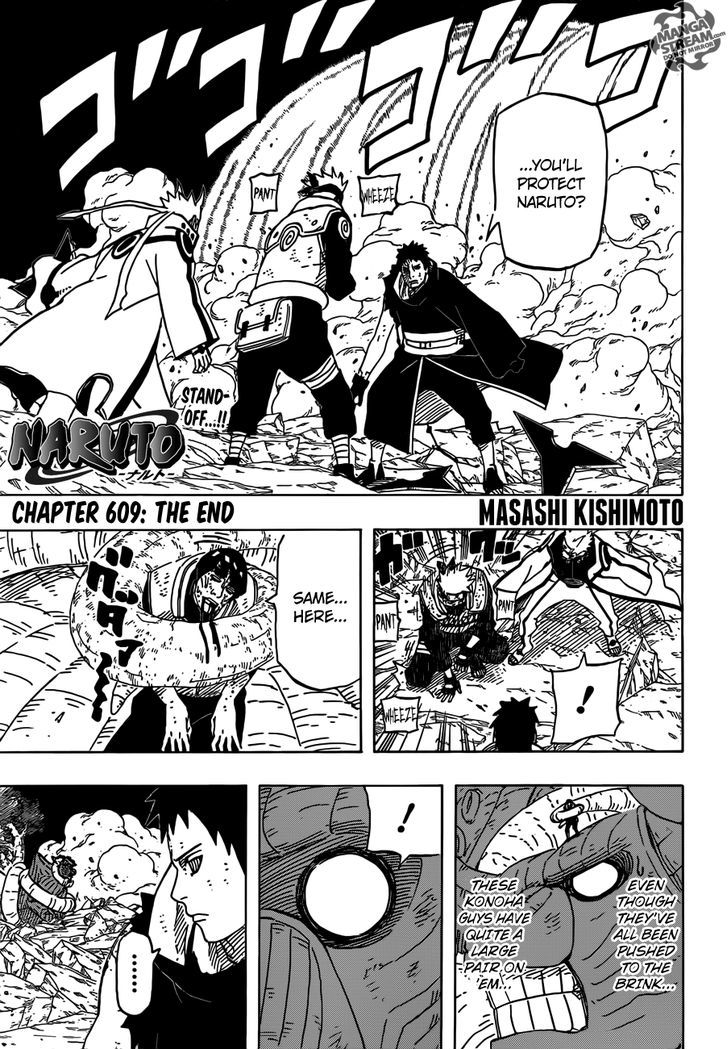 Naruto chapter 609 page 1