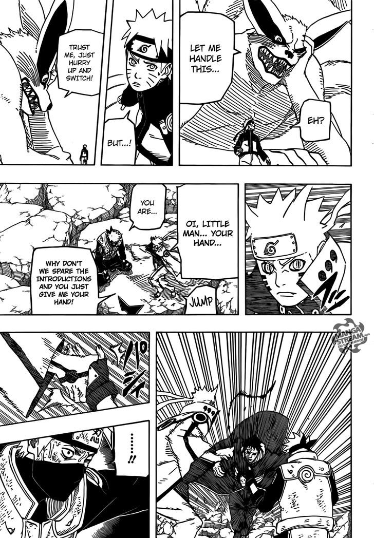 Naruto chapter 609 page 11