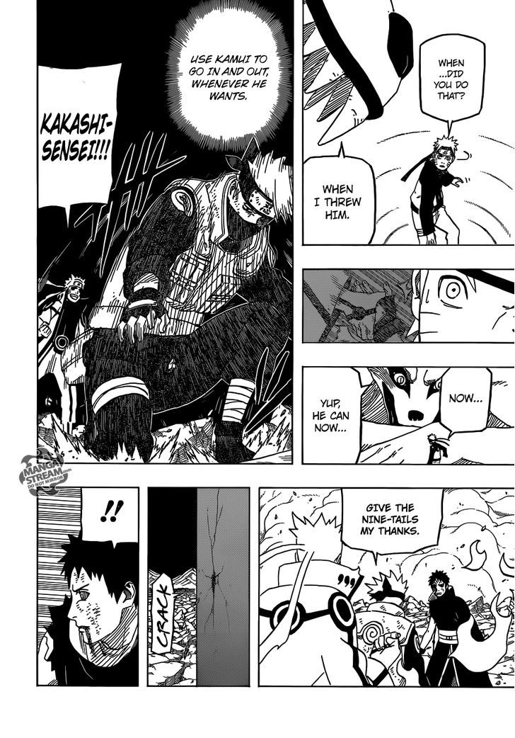 Naruto chapter 609 page 16