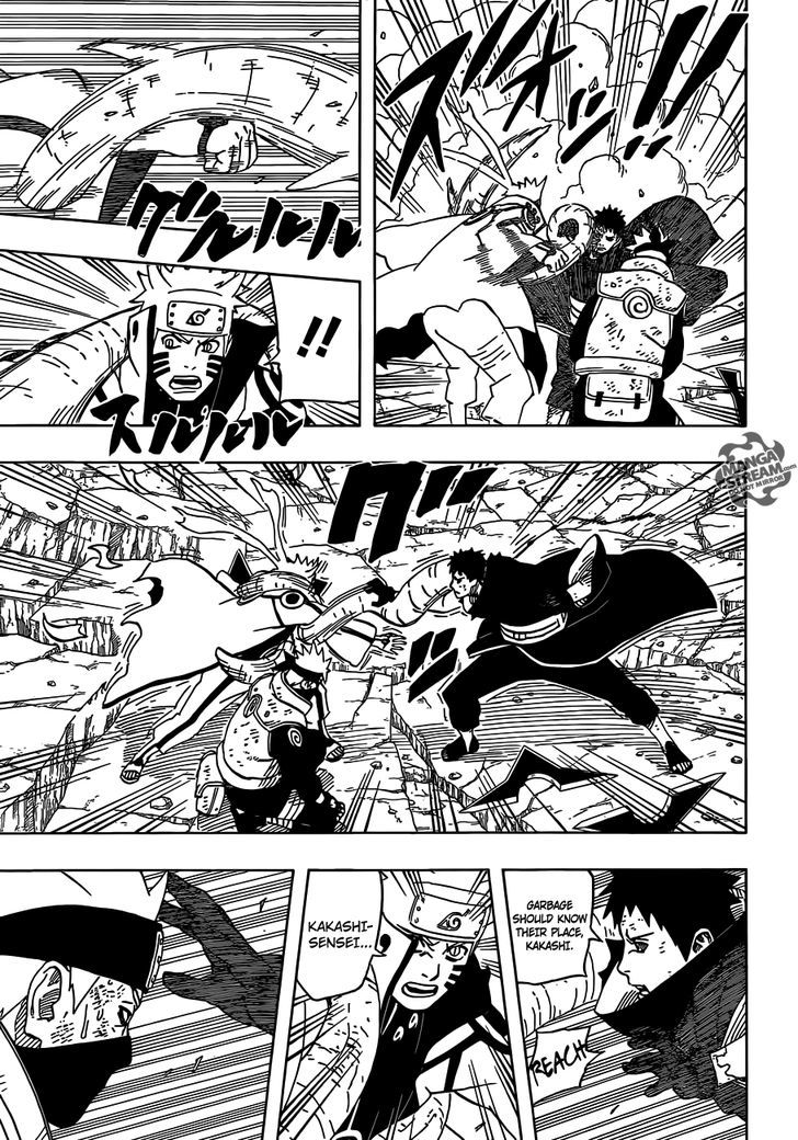 Naruto chapter 609 page 7