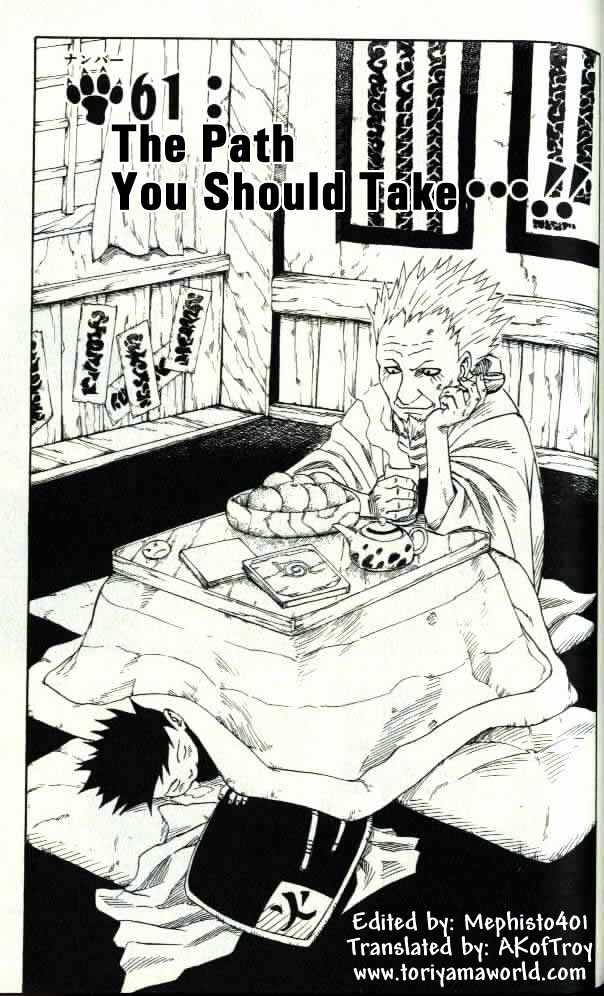 Naruto chapter 61 page 1