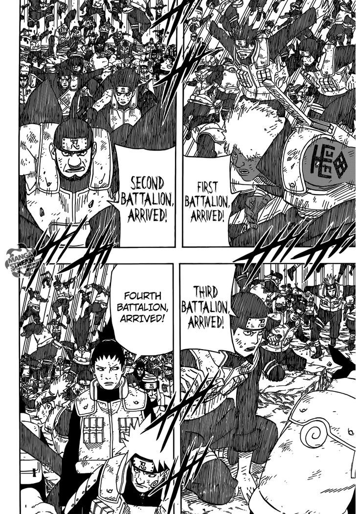 Naruto chapter 611 page 18
