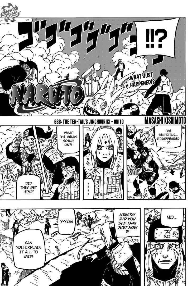 Naruto chapter 638 page 1