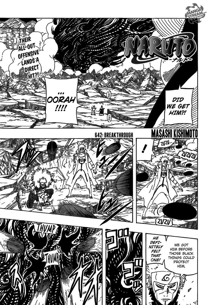 Naruto chapter 642 page 1