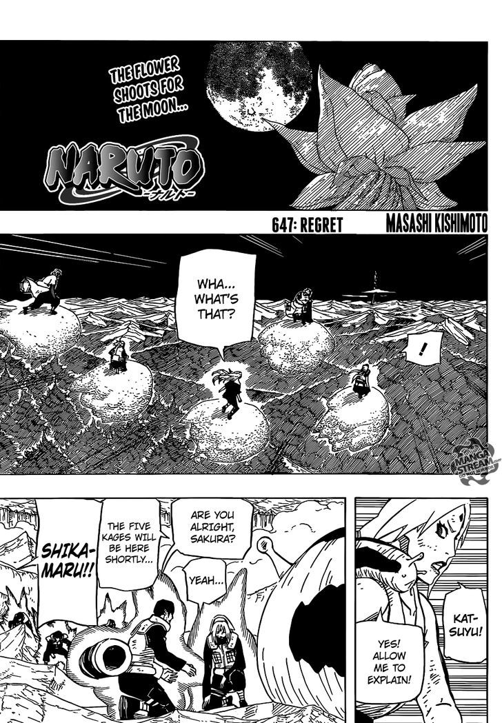 Naruto chapter 647 page 1