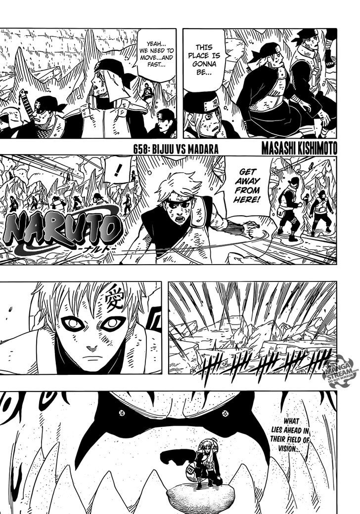Naruto chapter 658 page 1