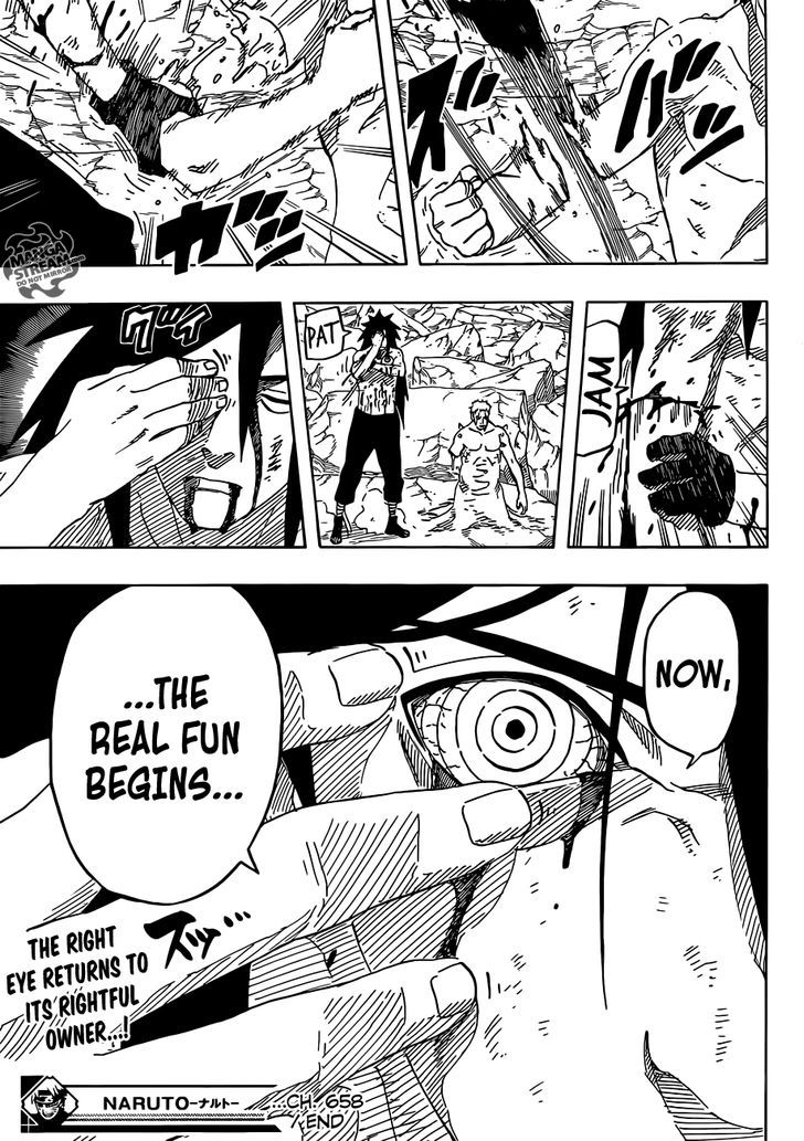 Naruto chapter 658 page 19