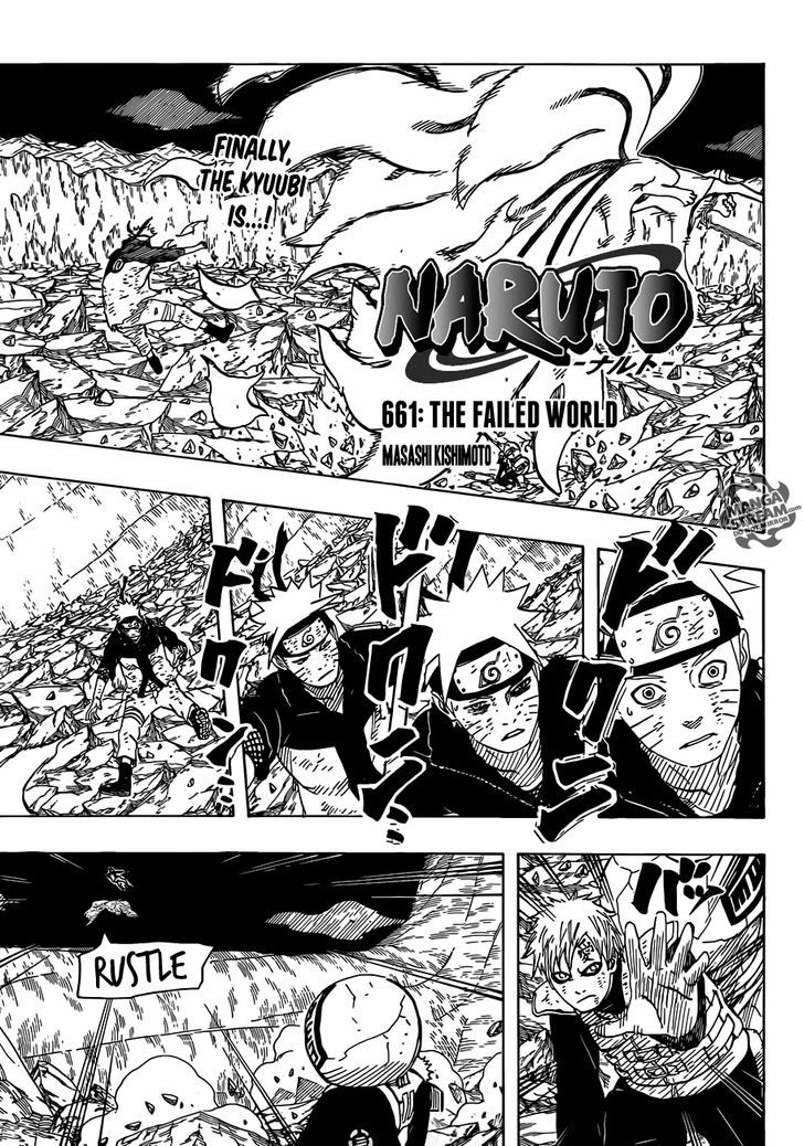 Naruto chapter 661 page 1