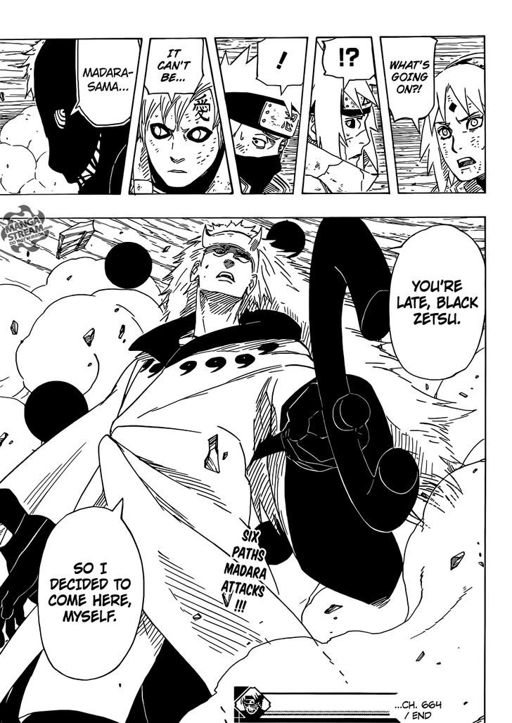 Naruto chapter 664 page 19