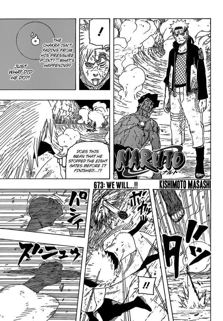 Naruto chapter 673 page 1