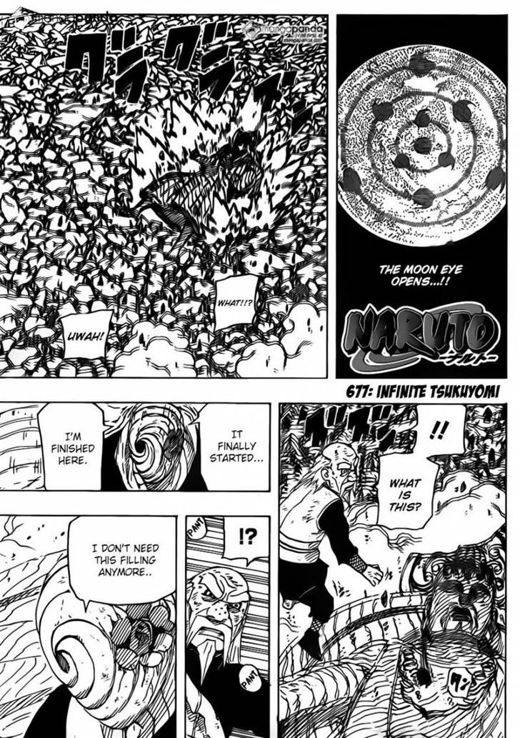 Naruto chapter 677 page 1