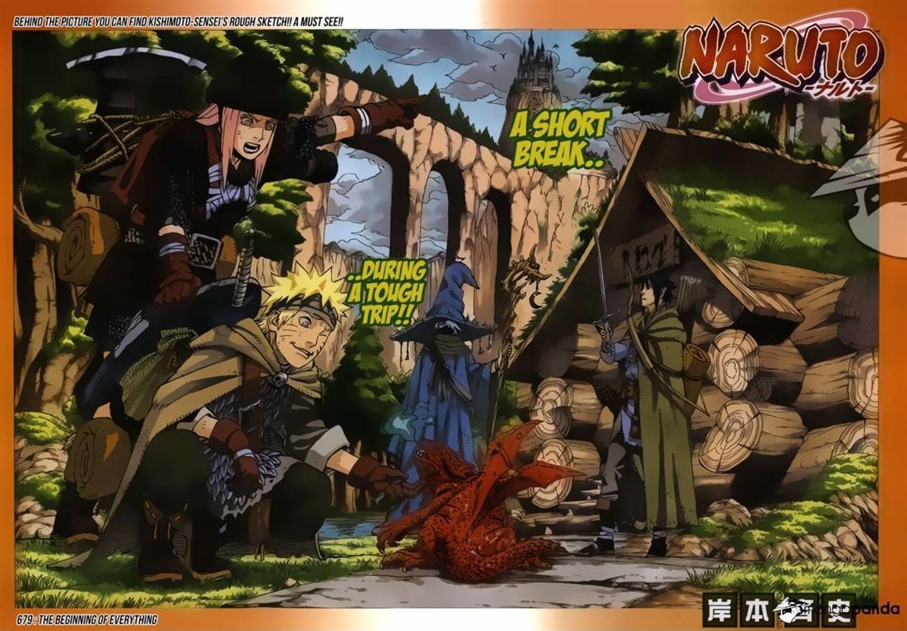 Naruto chapter 679 page 2