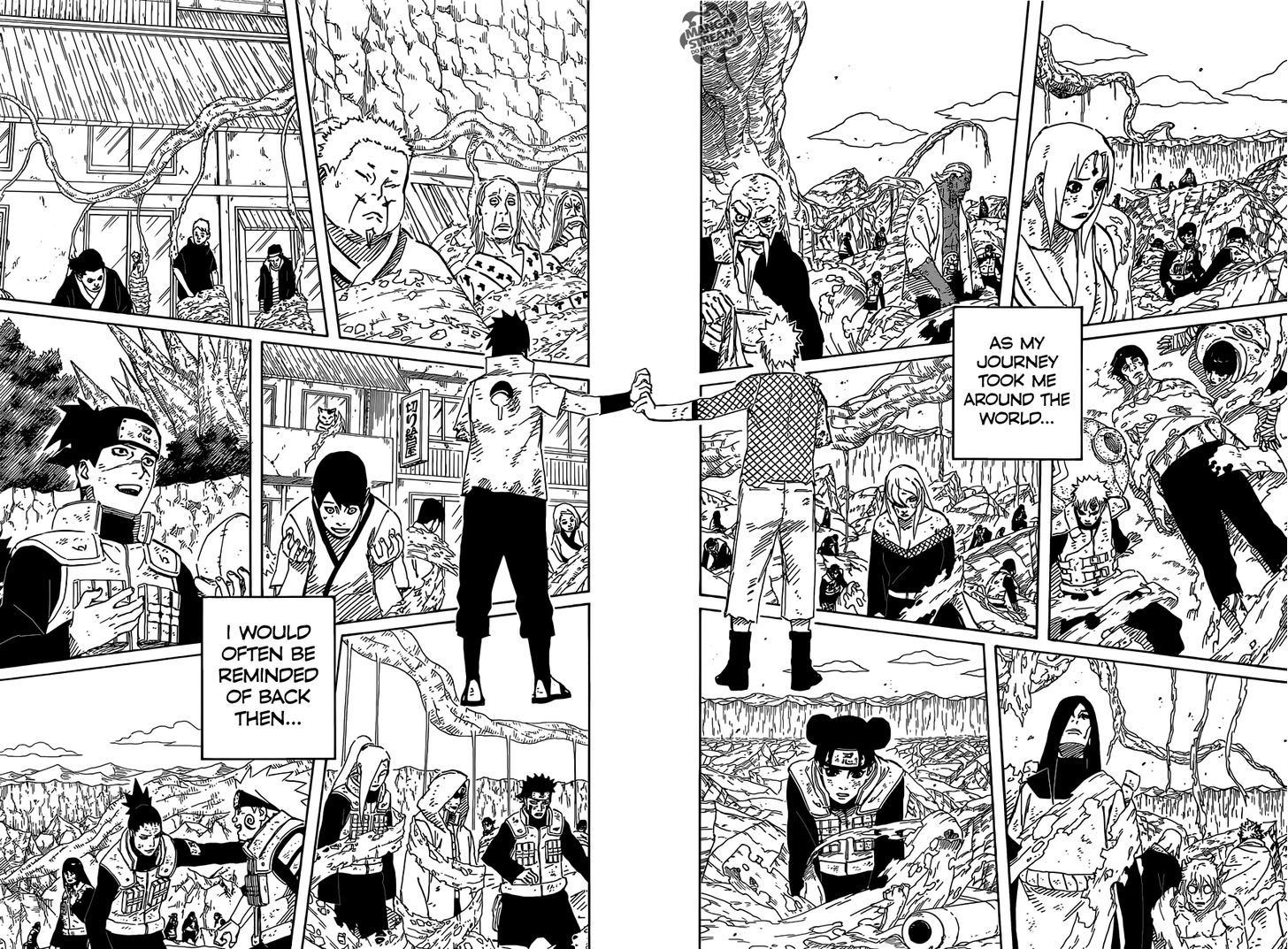 Naruto chapter 699 page 10