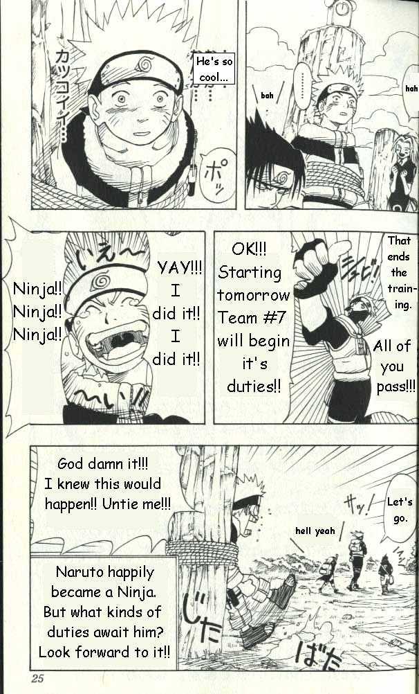 Naruto chapter 8 page 18