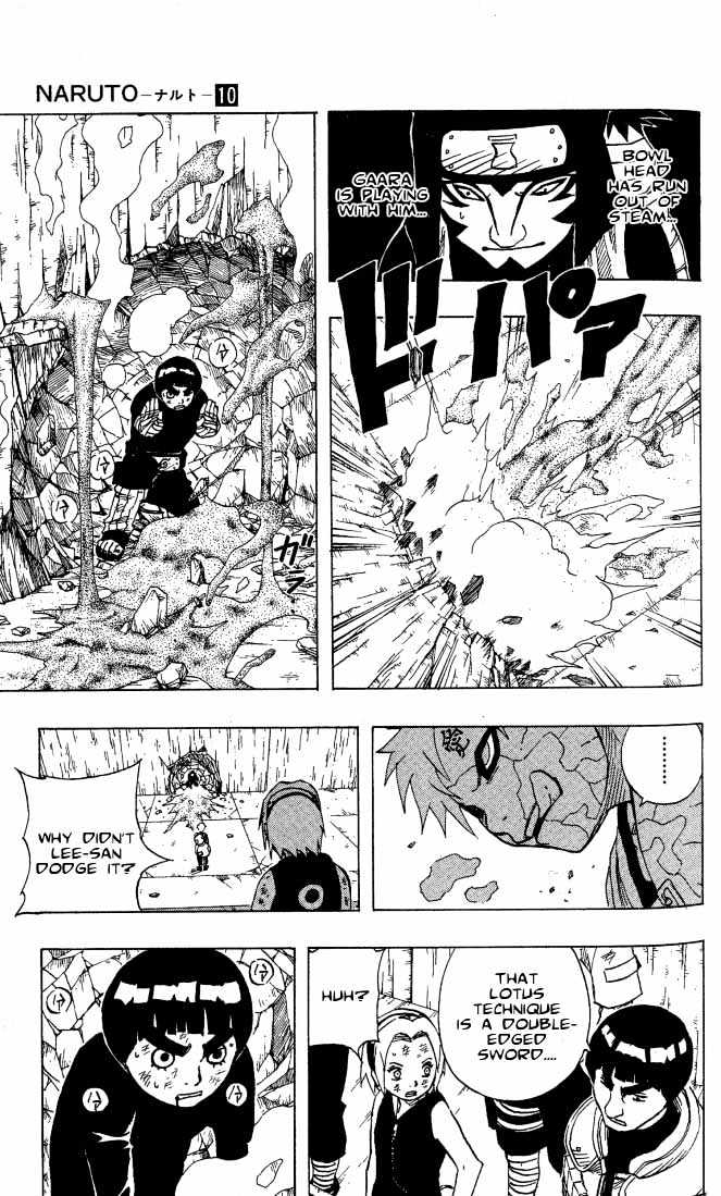 Naruto chapter 84 page 4