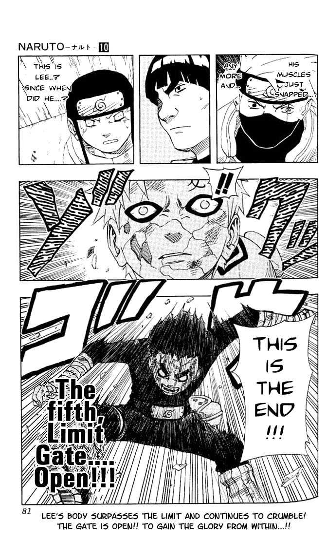 Naruto chapter 85 page 18