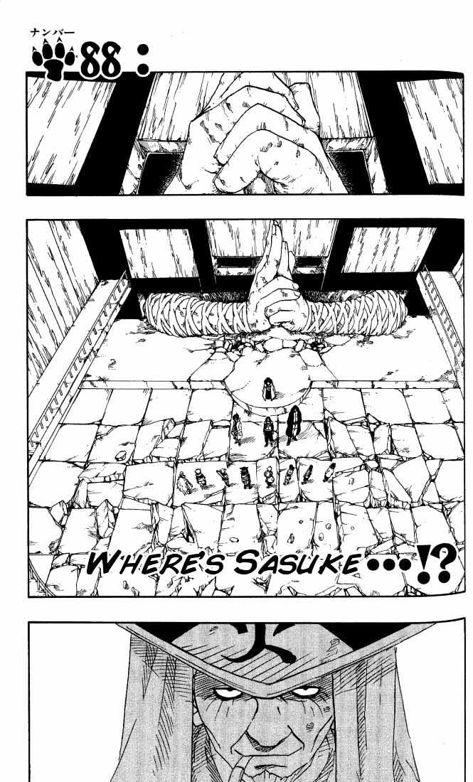 Naruto chapter 88 page 1