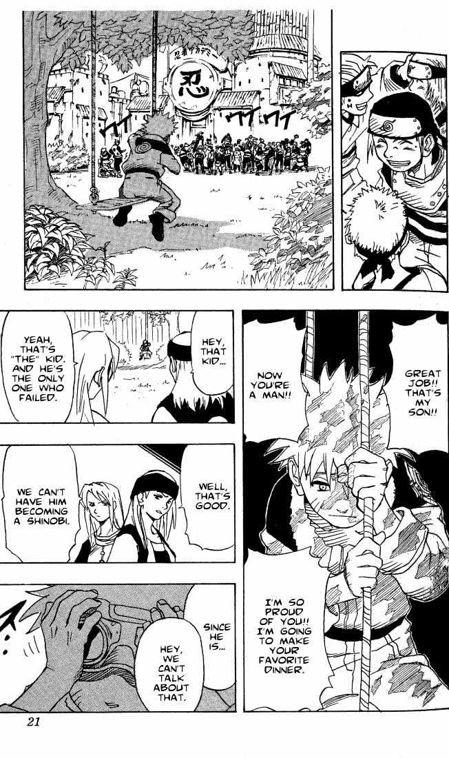 Naruto chapter 1 page 15