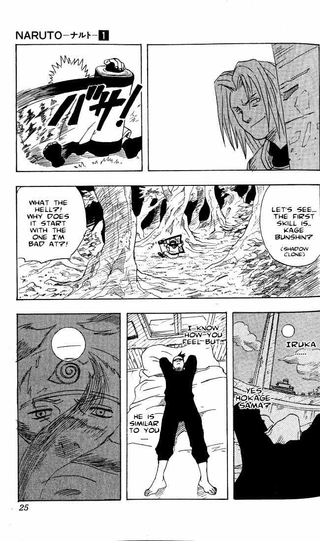 Naruto chapter 1 page 19