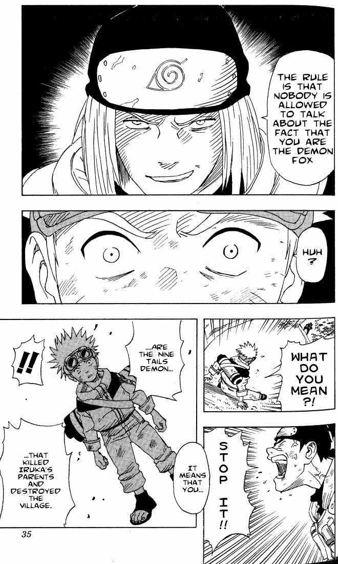 Naruto chapter 1 page 29
