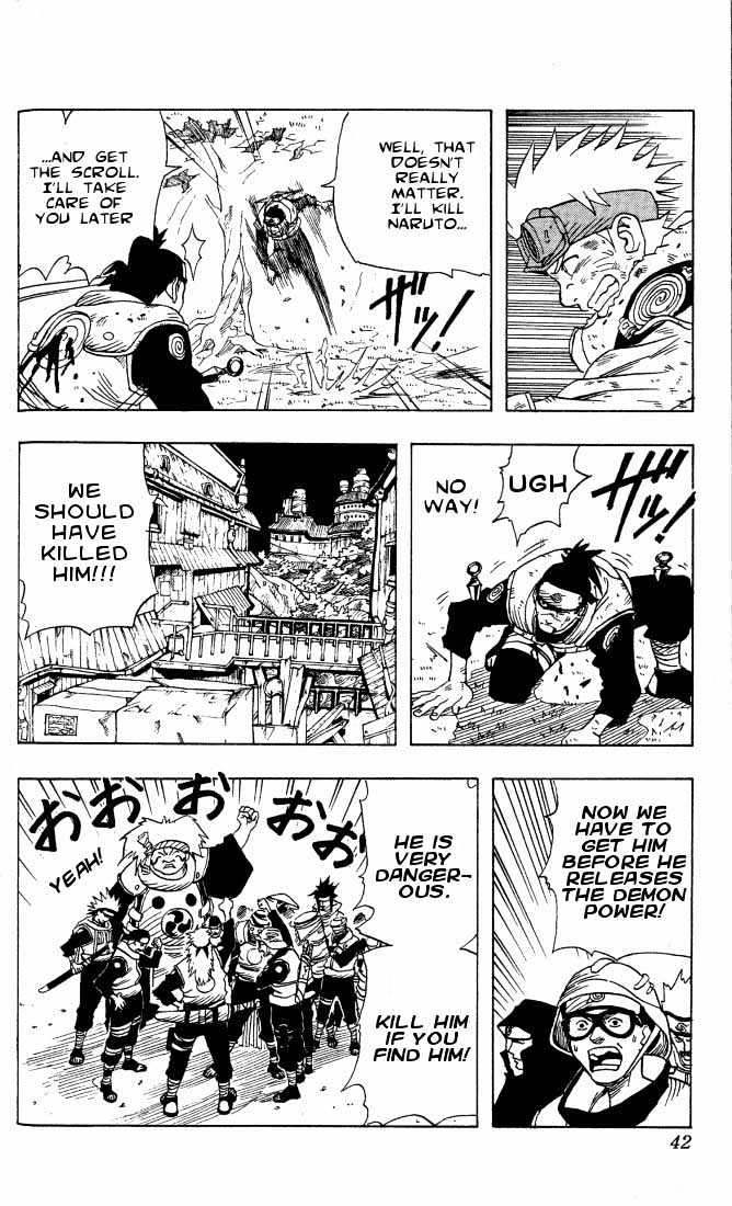 Naruto chapter 1 page 36