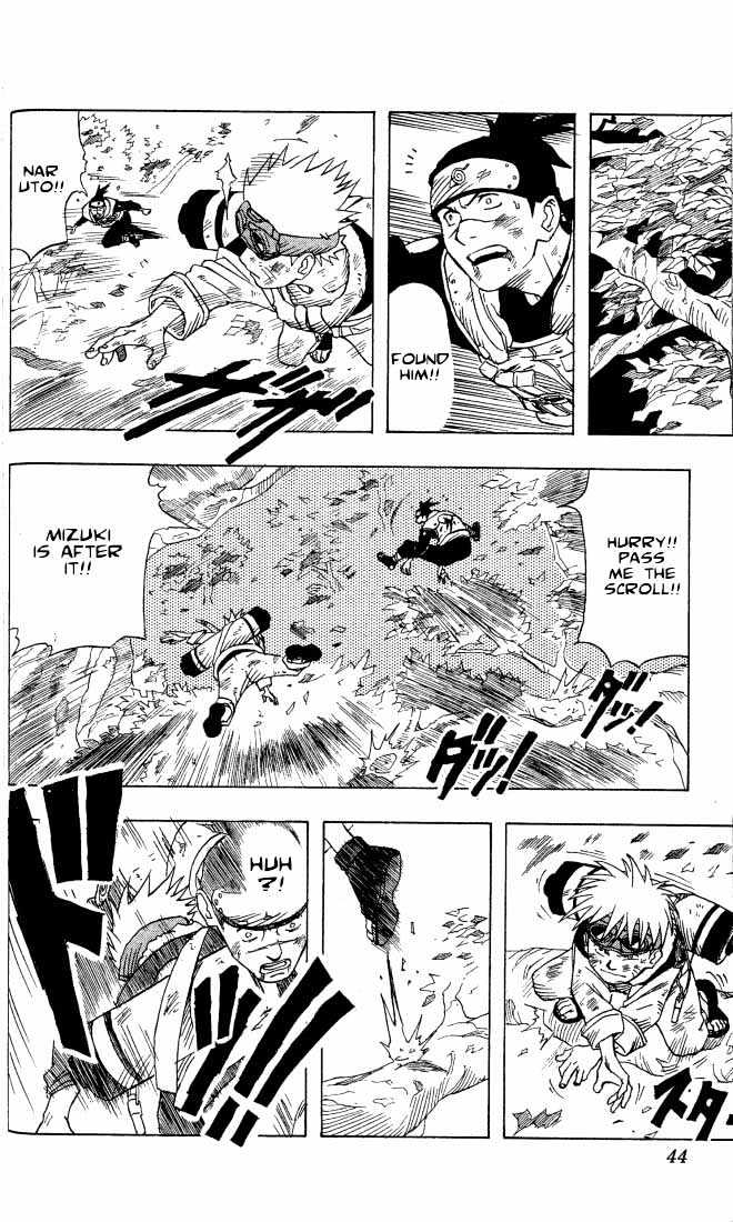 Naruto chapter 1 page 38