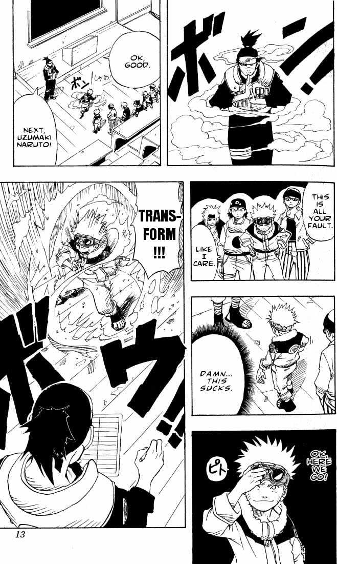 Naruto chapter 1 page 7