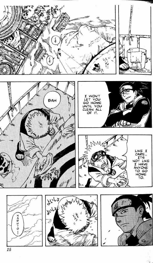 Naruto chapter 1 page 9
