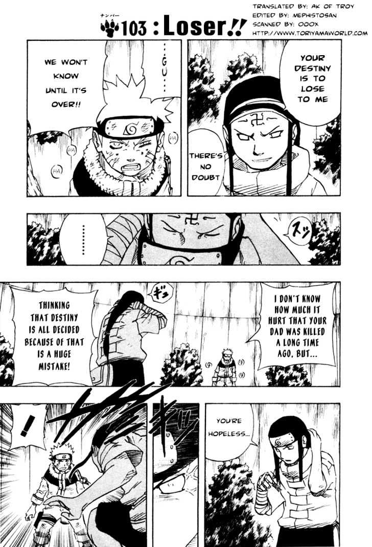 Naruto chapter 103 page 2
