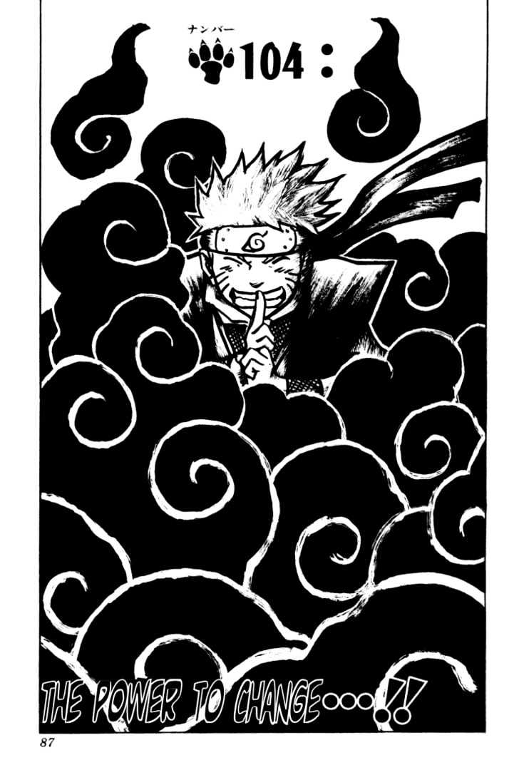 Naruto chapter 104 page 2