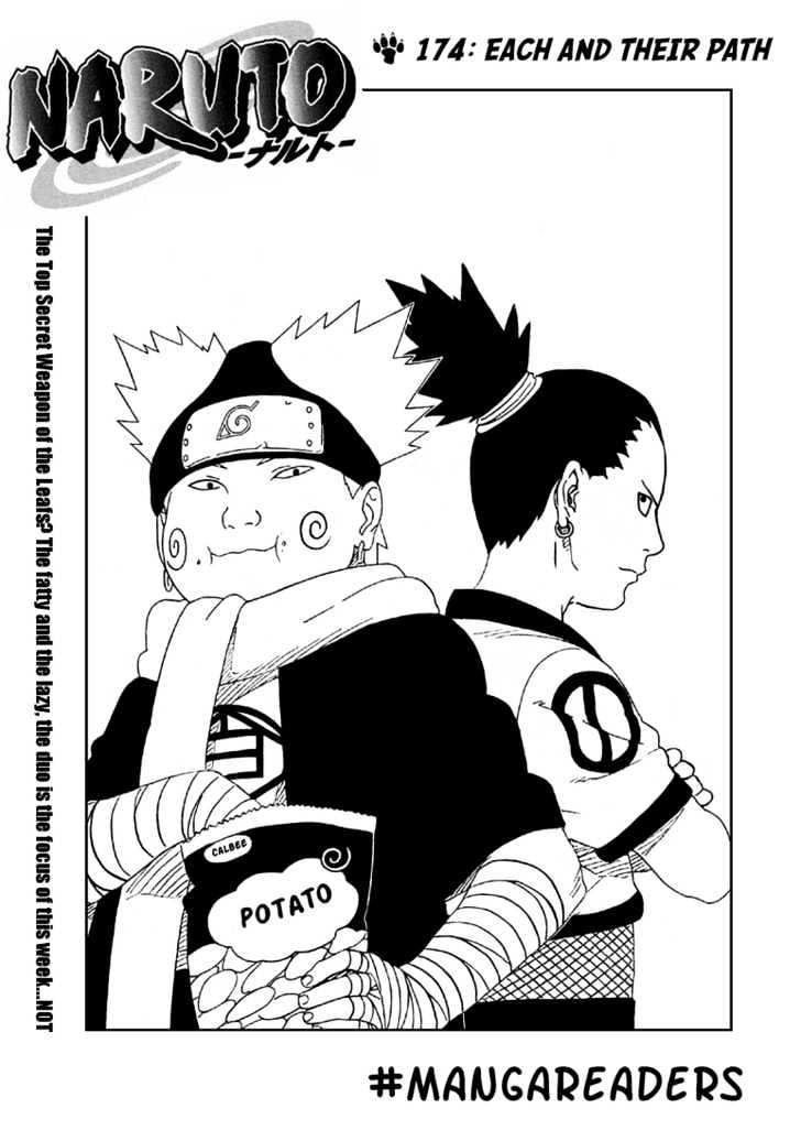 Naruto chapter 174 page 1