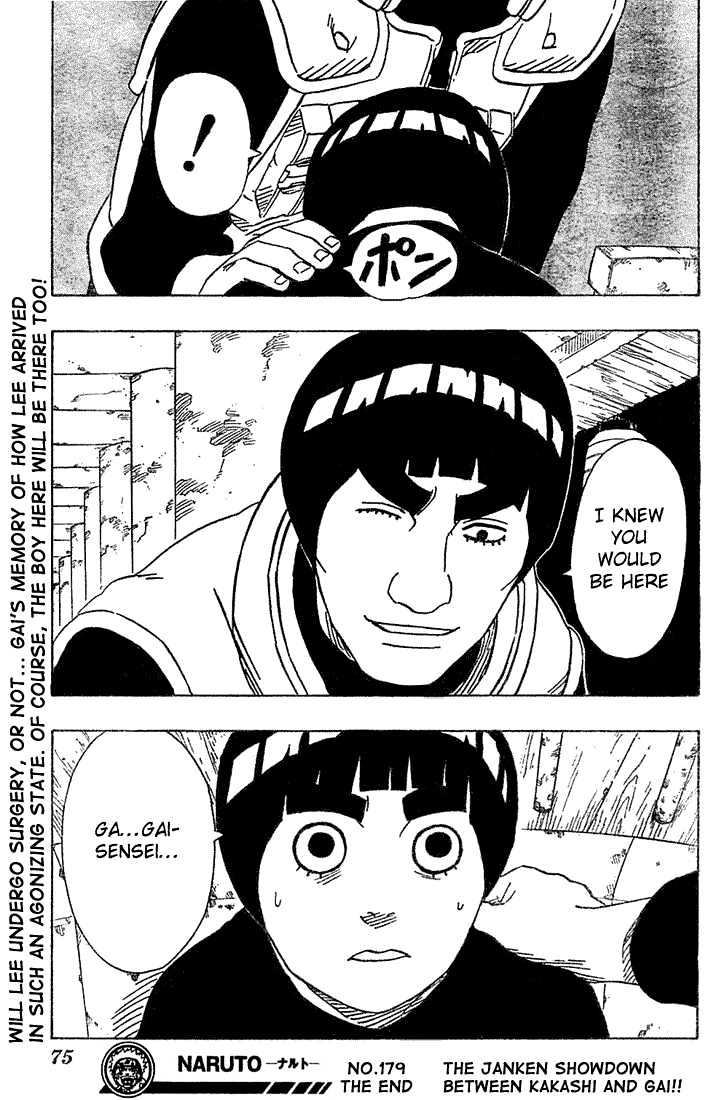 Naruto chapter 179 page 18