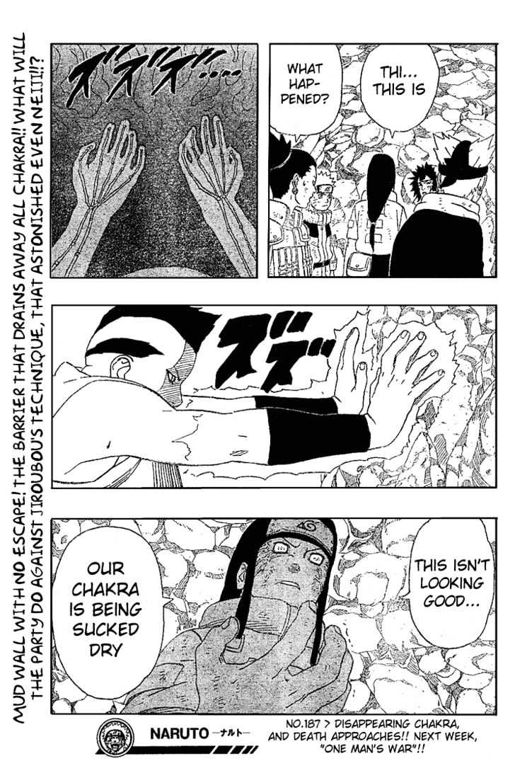Naruto chapter 186 page 18